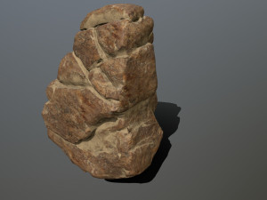 desert rocks Model 3D