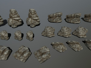 rocks 3D Model