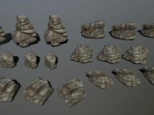 rocks 3D Model