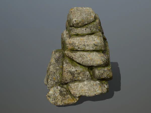 скалы 3D Модель