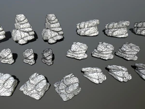 скалы 3D Модель