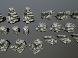 rocks Modèle 3D