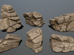rocks 3D Модель
