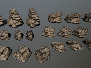 rocks 3D Модель