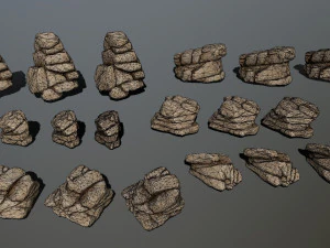 rocks 3D Model
