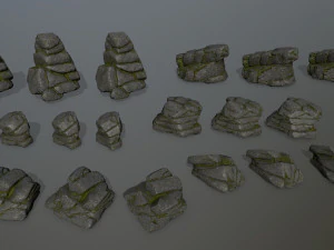 rocks 3D Model