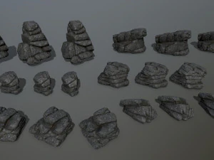 rocks 3D Model