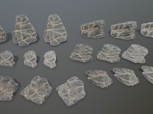 rocks 3D Model