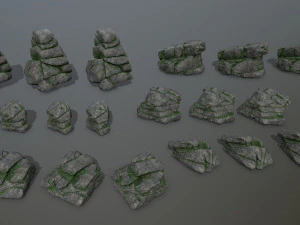 rocks 3D Model