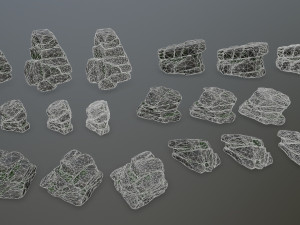rocks 3D 모델