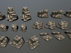 rocks 3D 模型