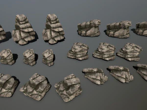 rocas Modelo 3D