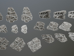 rocks 3D 模型