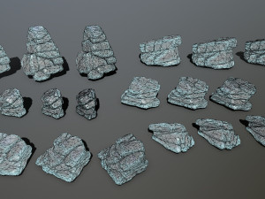 ice rocks 3D Model