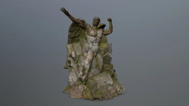 statue 3D Model .c4d .max .obj .3ds .fbx .stl .blend