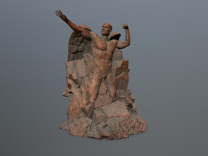 statue 3D मॉडल