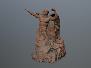 statue 3D Modell