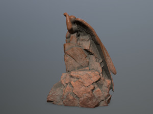 statue 3D Modell