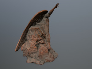 statue 3D Modell