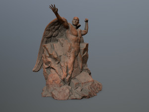 statue 3D Modell