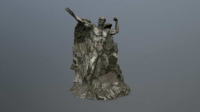 statue 3D-Modell .c4d .max .obj .3ds .fbx .stl .blend 
