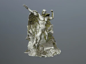 est&aacute;tua Modelo 3D