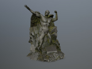 statue 3D मॉडल