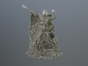 statue 3D 模型