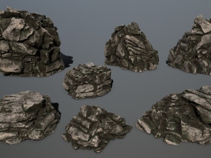 rocks 3D Model