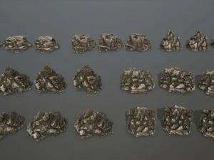 rocks 3D Model