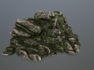 rocks 3D मॉडल