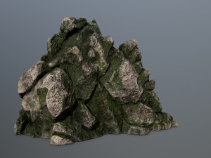 rocks 3D मॉडल