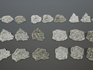 rocks 3D मॉडल