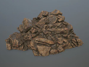 desert rock set 3D Model