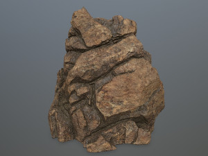 desert rock set Model 3D