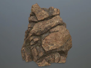 desert rock set 3D Model