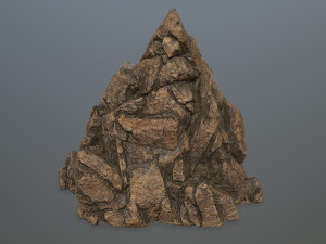 desert rock set Model 3D