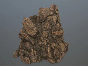 desert rock set 3D Model