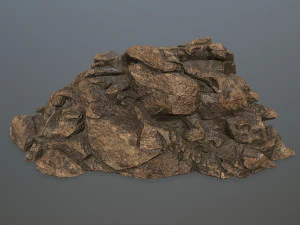 desert rock set 3D Model