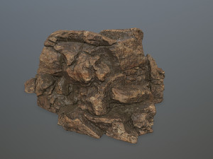 desert rock set Model 3D