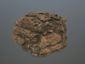 desert rock set 3D Model