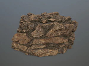 desert rock set 3D Model