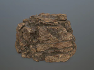 desert rock set 3D Model