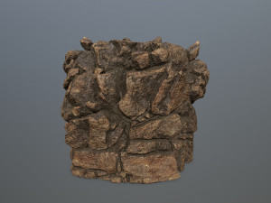 desert rock set Model 3D