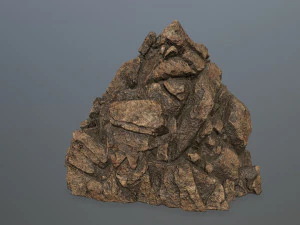 desert rock set 3D Model