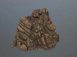 desert rock set 3D Model
