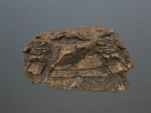 desert rock set 3D Model