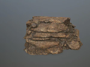 desert rock set 3D Model