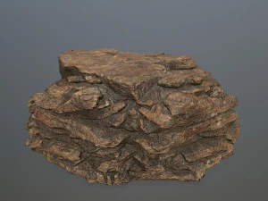 desert rock set 3D Model