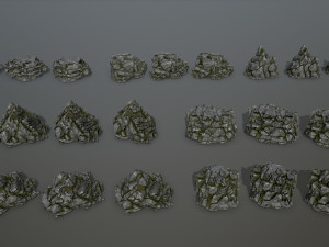 rocks 3D 모델
